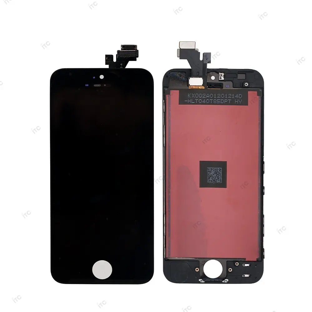 iPhone 5G 互換パネル 高輝度 黒（AA）