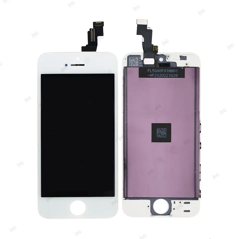 iPhone 5S-SE 互換パネル 高輝度 白（AA）