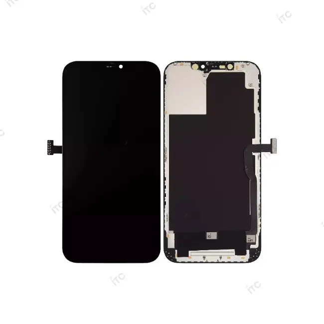 iPhone 12ProMax 互換パネル (最安版) 黒（A）