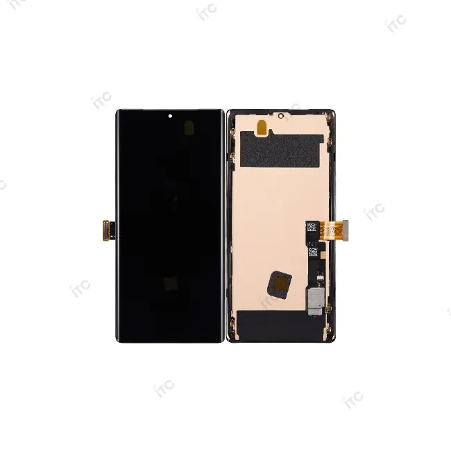 Google Pixel 6Pro フロントパネル 互換品 黒