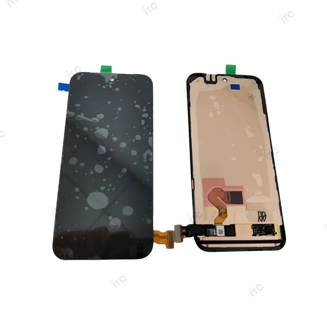 Google Pixel 9Pro XLフロントパネル （枠付き）リペアパネル 黒