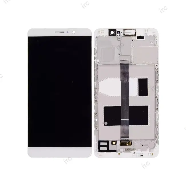 HUAWEI Mate9 フロントパネル 互換品 白