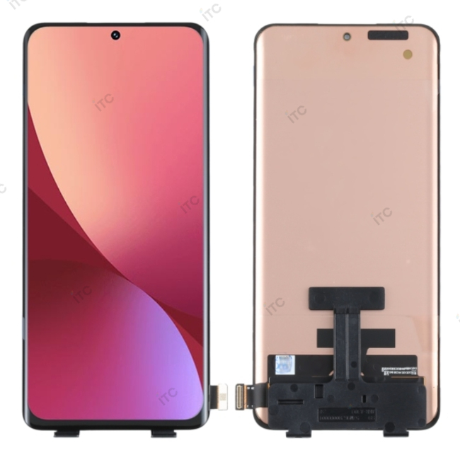 Xiaomi 12 - 12S - 12X リペアパネル 黒　