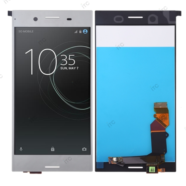 Xperia XZ Premium リペアパネル 銀