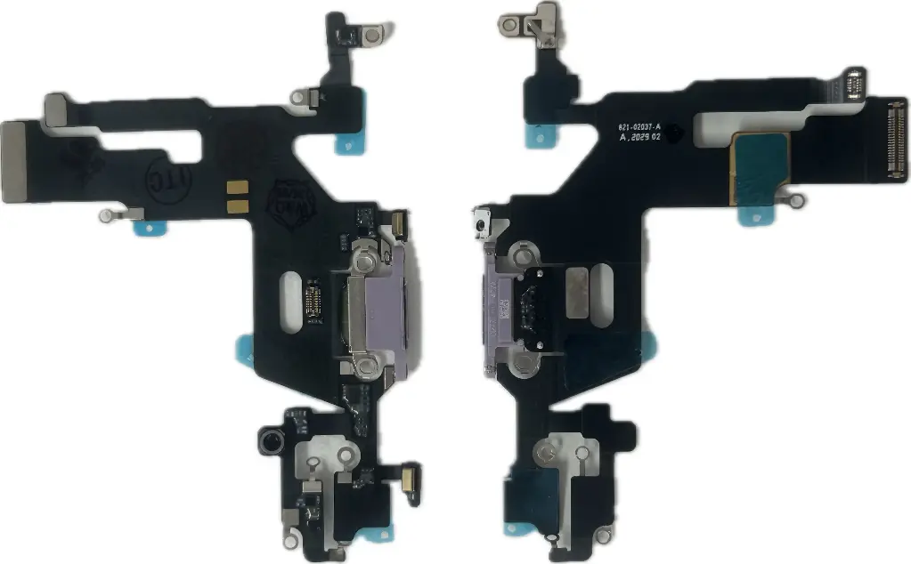 iPhone 11 ドックコネクター パープル 