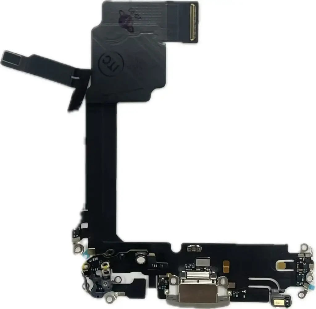 iPhone 15Pro Max ドックコネクター チタンカラー