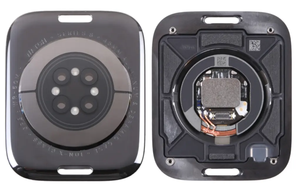 Apple Watch Series 8・45mm バックシェル 黒 GPS