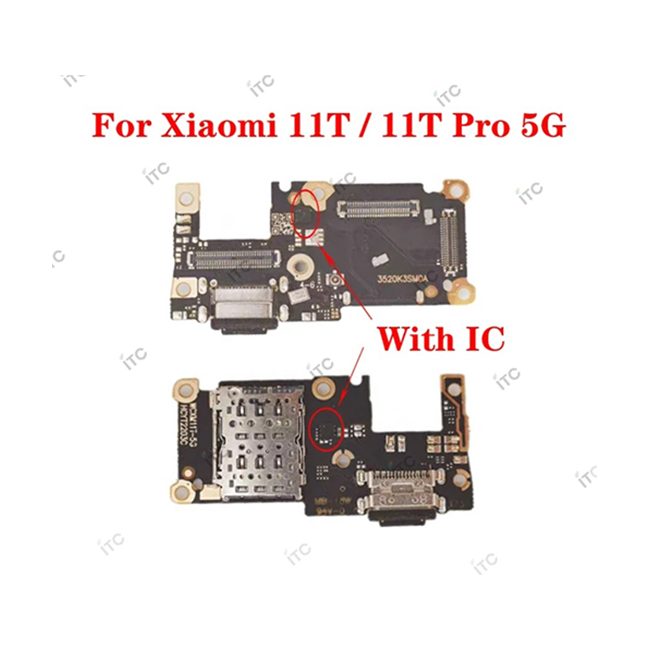 Xiaomi Mi 11T-11T Pro 5G ドックコネクター（基板付き）