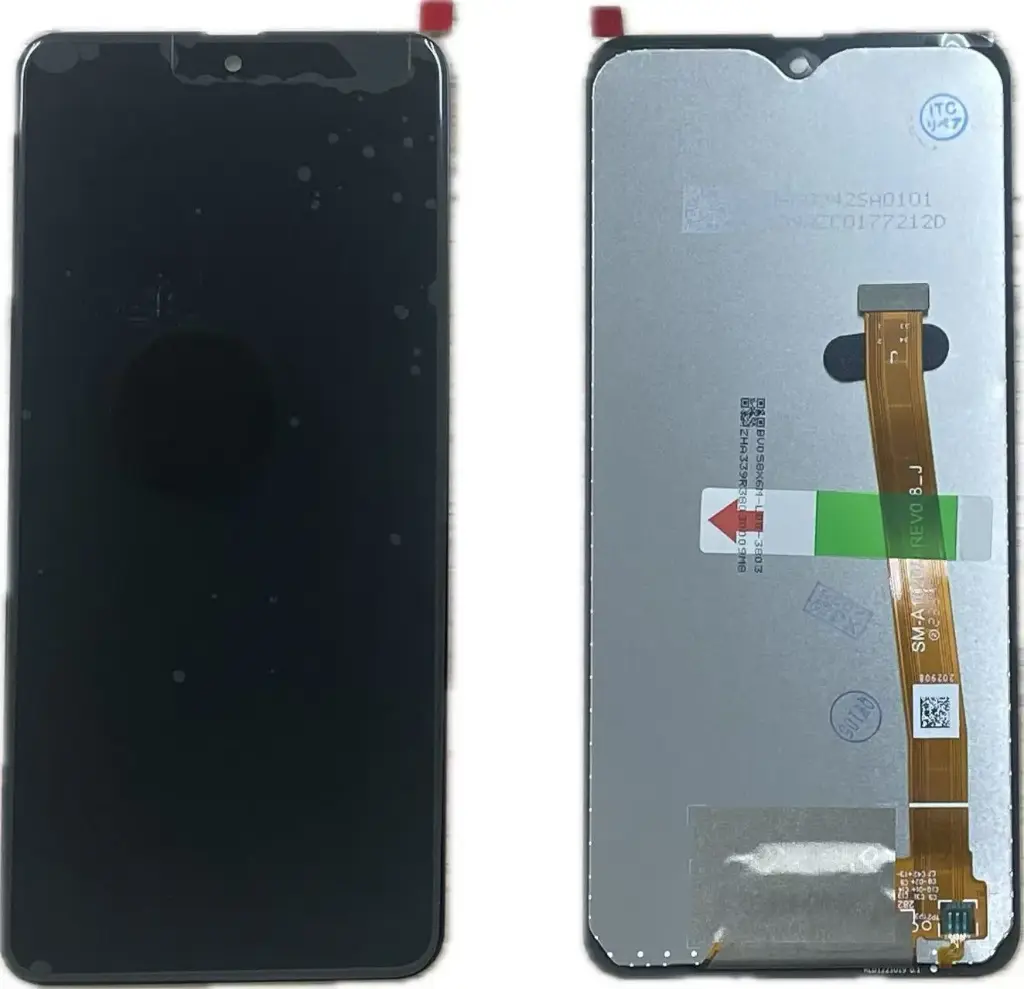 Galaxy A20/A21/A22 日本版REV0.8 リペアパネル 黒