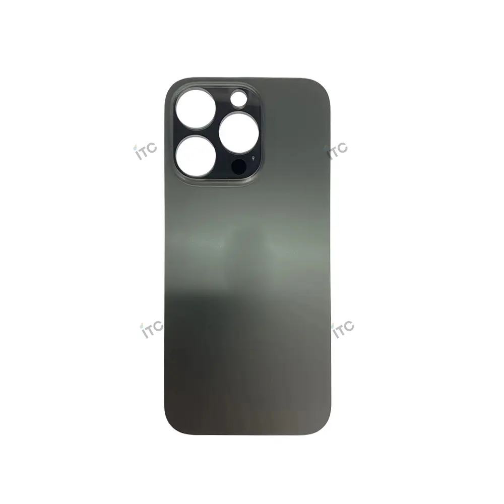iPhone 14Pro  バックガラス 互換品 黒