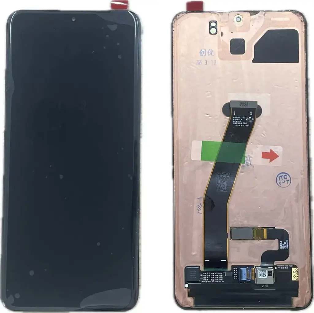 Galaxy S20 4G/5G リペアパネル 黒　