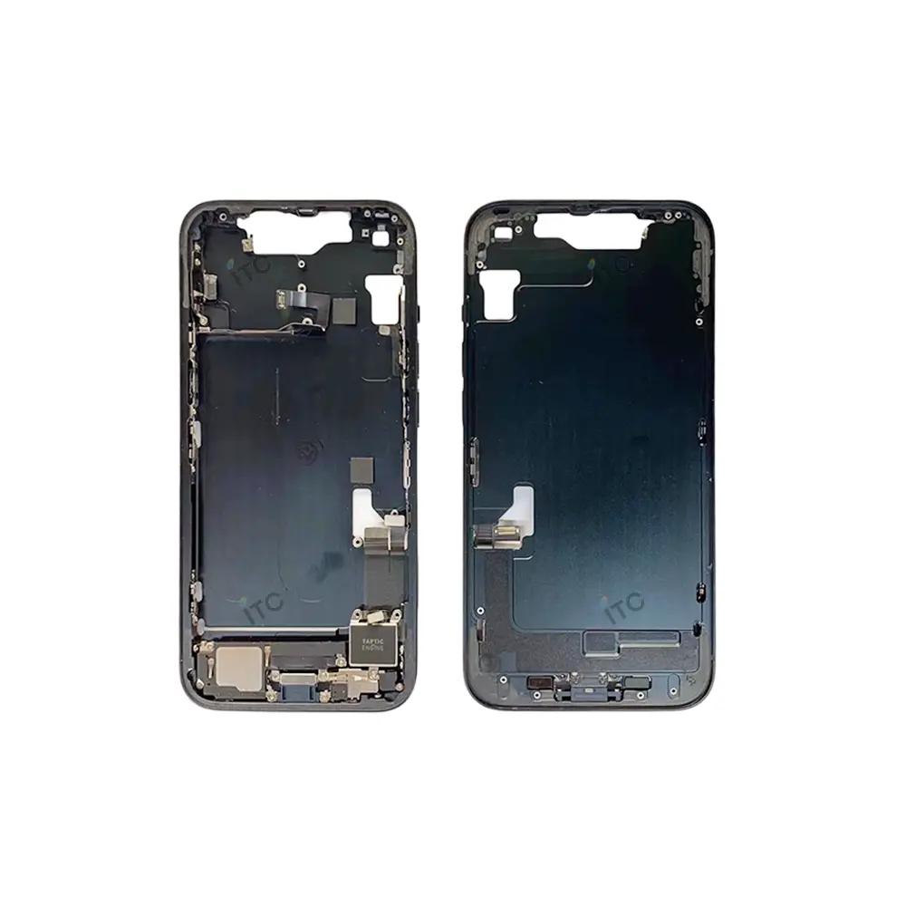 iPhone 14 フレーム（スモールパーツ付き）互換品 黒