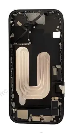 iPhone 16 フレーム（スモールパーツ付き）互換品 黒