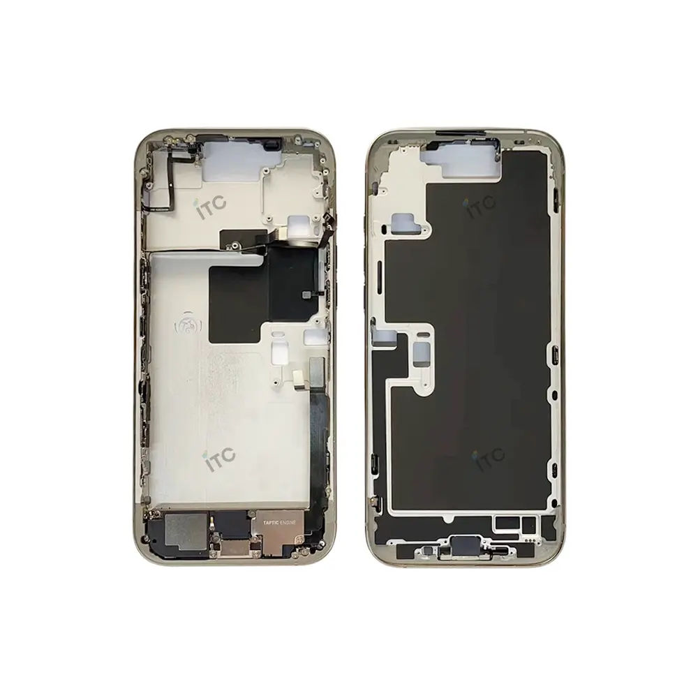 iPhone 16ProMax  フレーム（スモールパーツ付き）互換品 ナチュラル