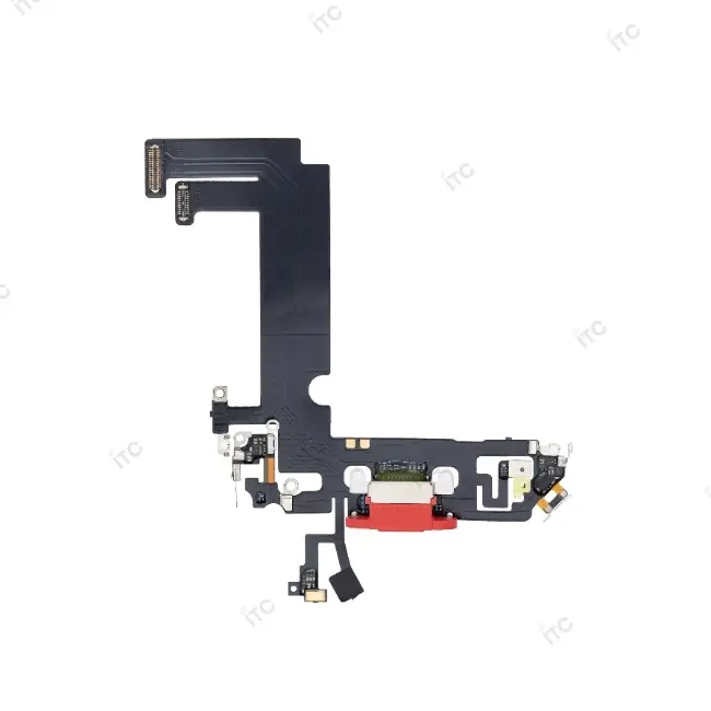 iPhone 12mini ドックコネクター赤 (互換品-SSS)