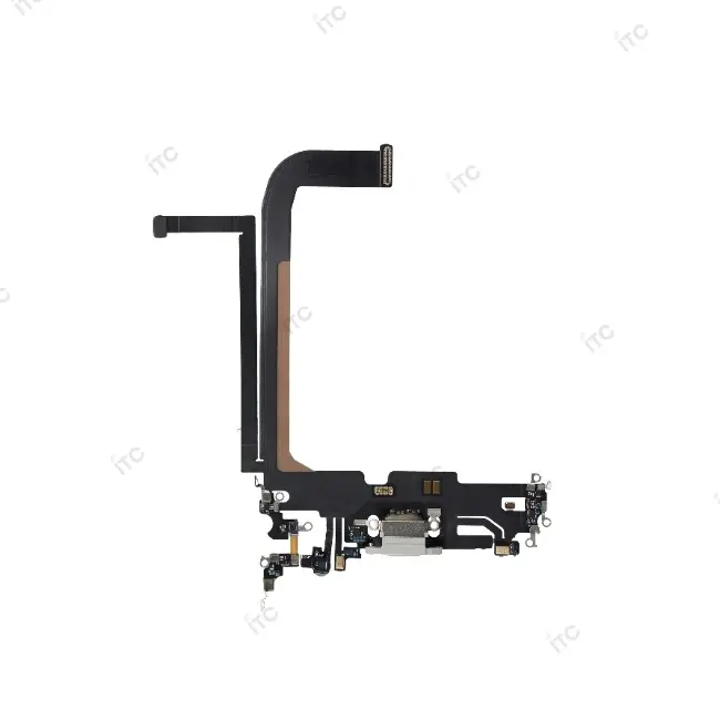 iPhone 13ProMax ドックコネクター 白 (互換品-SSS)