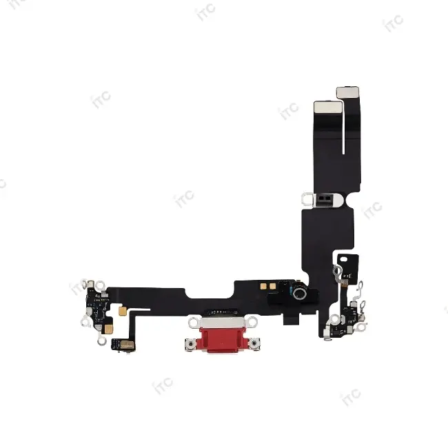 iPhone 14Plus ドックコネクター赤 (互換品-SSS)