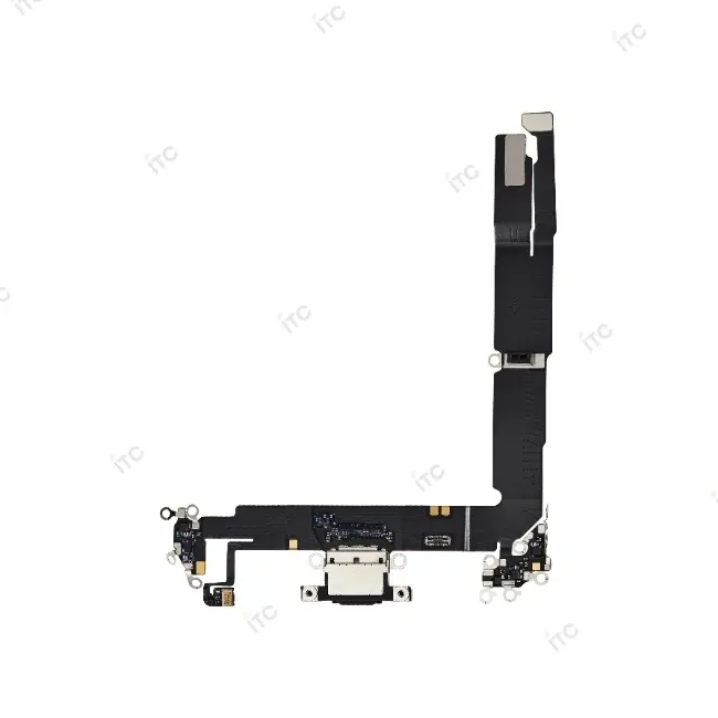 iPhone 16 Plus ドックコネクター 黒 (互換品-SSS)