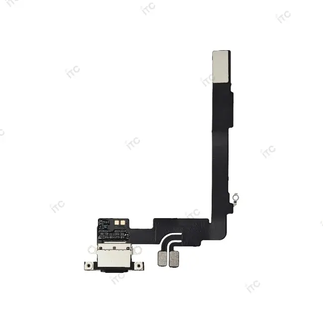 iPhone 16Pro Max ドックコネクター 黒 (互換品-SSS)