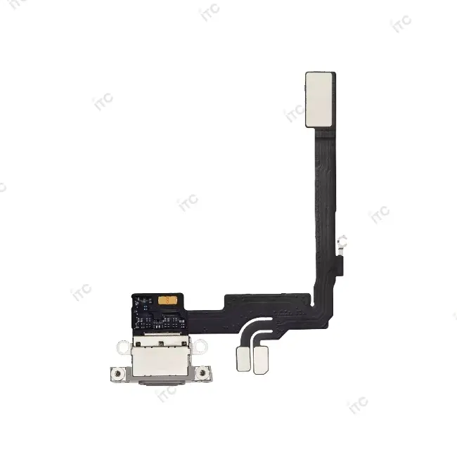 iPhone 16Pro ドックコネクターチタンカラー (互換品-SSS)