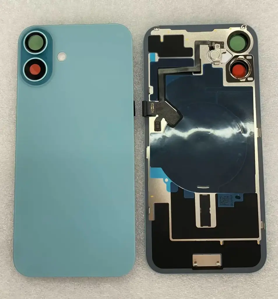 iPhone 16Plusバックガラス（レンズ＆MagSafe付き）互換品 グーリン ロゴなし