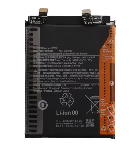 Redmi K50 バッテリー  BM5F/5500mAhBM5F