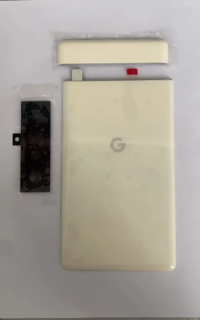 Google Pixel 6 Pro バックパネル  白（上+下）