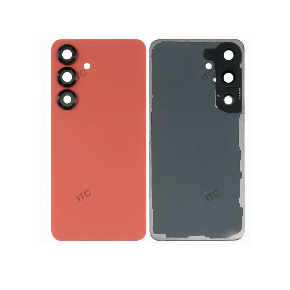 Galaxy S25  バックパネル コーラルレッド