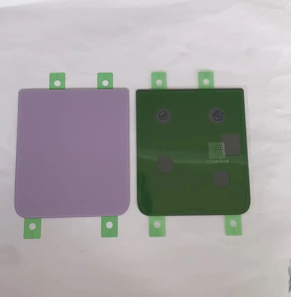 Galaxy Z Flip4 バックパネル 下 パープル