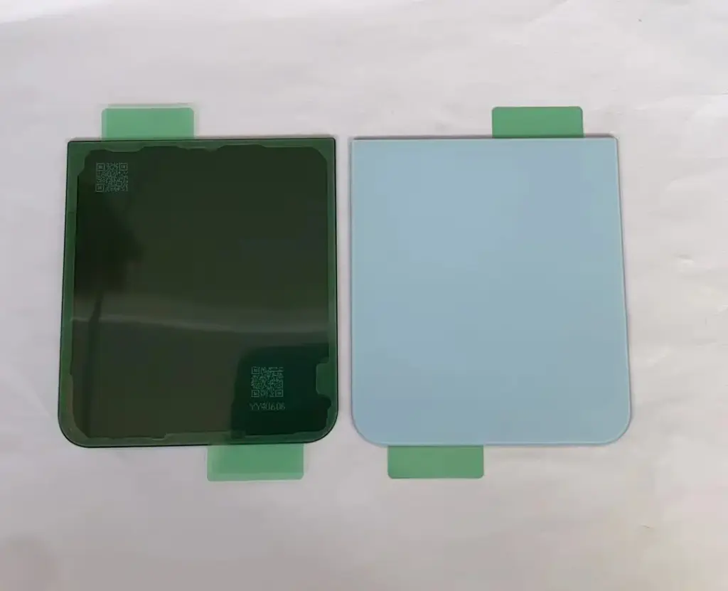Galaxy Z Flip6 バックパネル 下 ブルー