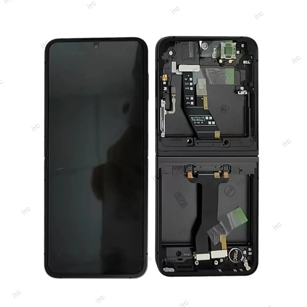 Galaxy Z Flip6 リペアパネル（枠付き）日本版 黒