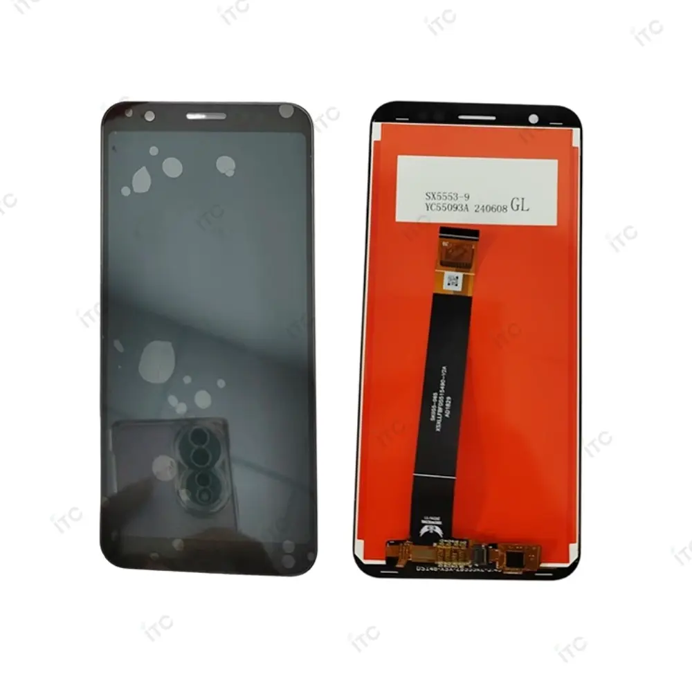 ASUS ZenFone Max (M1) ZB555KL リペアパネル 黒　