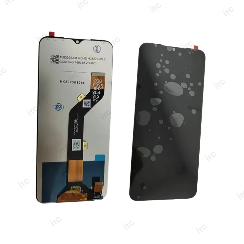 Infinix Hot 20i フロントパネル 互換品 黒
