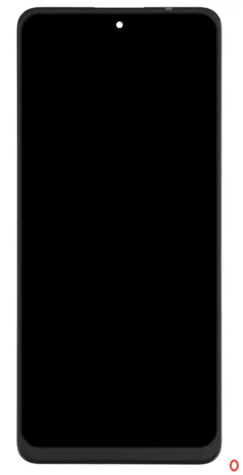 Xiaomi POCO X3 GT フロントパネル 互換品 黒