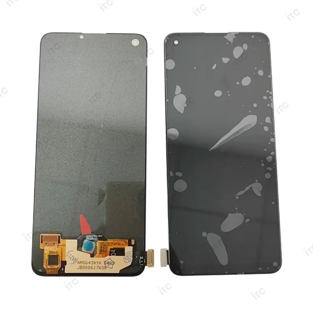 OPPO Realme 7 Pro フロントパネル 互換品 黒