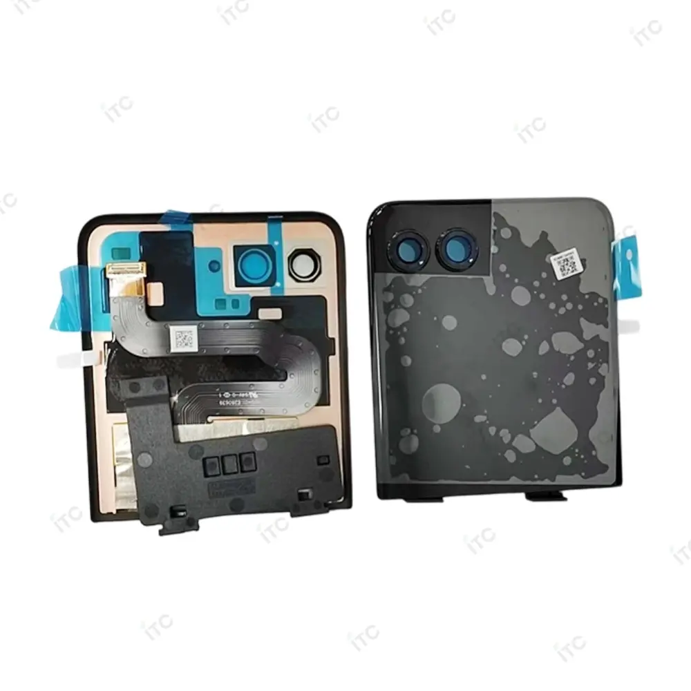 Moto Razr 50 Ultra /Small 外部リペアパネル 黒
