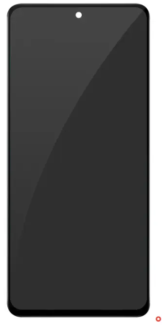 Vivo T1 5G フロントパネル互換品 黒