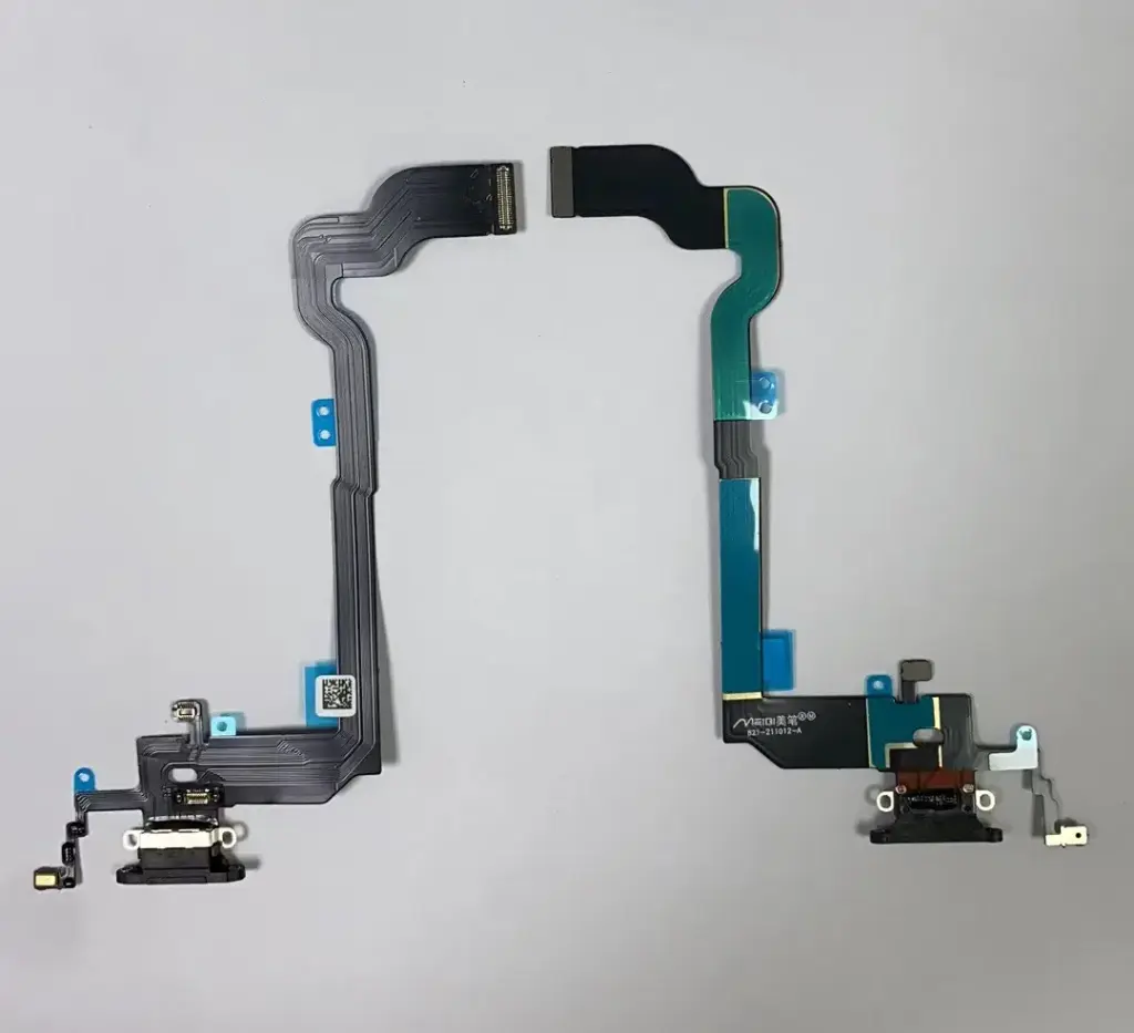 iPhone X ドックコネクター 黒 （互換品-SSS）