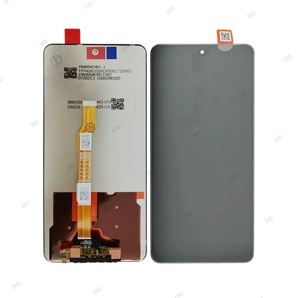 Vivo iQOO Z7 5G フロントパネル互換品 黒