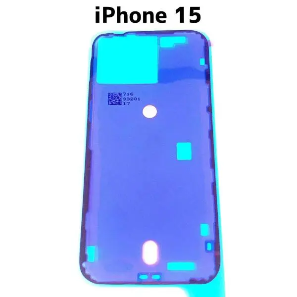 iPhone 15 背面ガラス用 防水パッキンシール  5枚セット