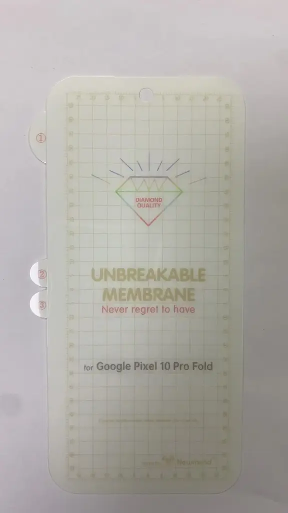 Google Pixel 10 Pro Fold  ガラスフィルム  ソフト（フロント）
