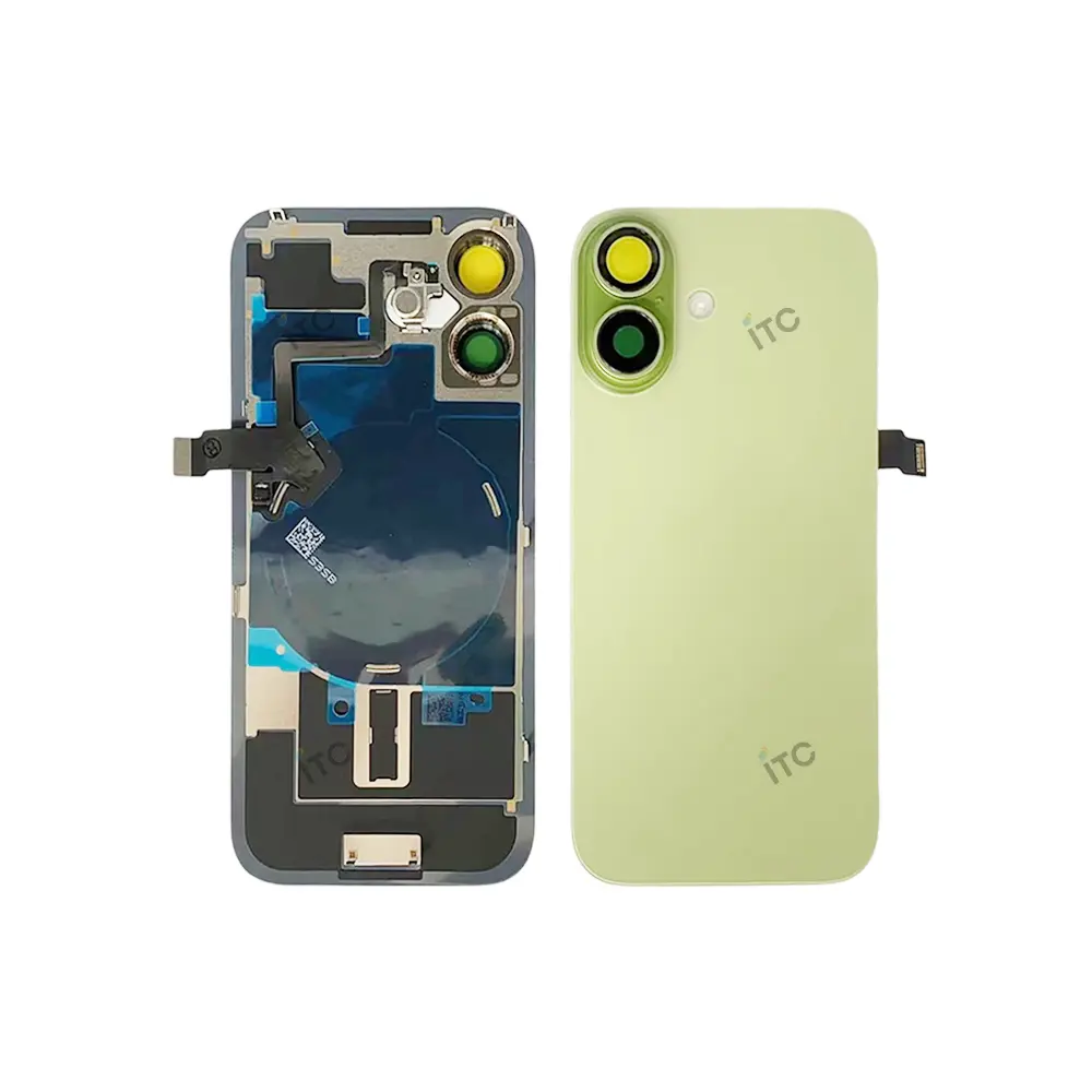 iPhone 17 バックガラス（レンズ＆MagSafe付き）互換品  グリーン
