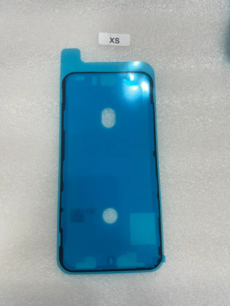 iPhone XS パネルシール 5枚セット 黒