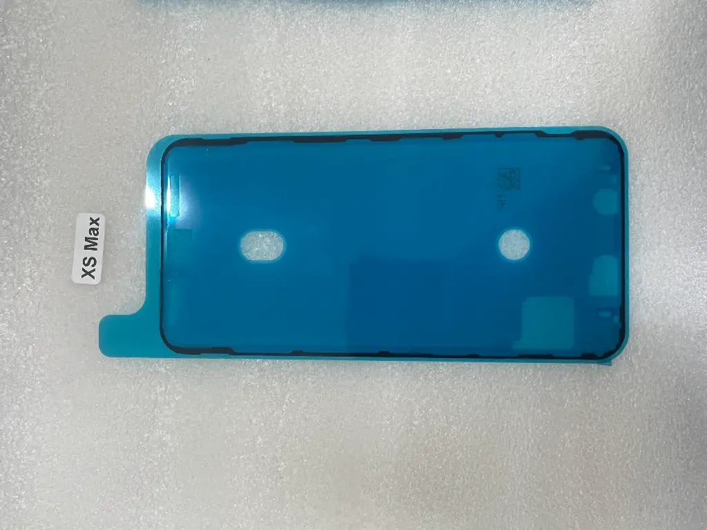 iPhone XS Max パネルシール 5枚セット 黒