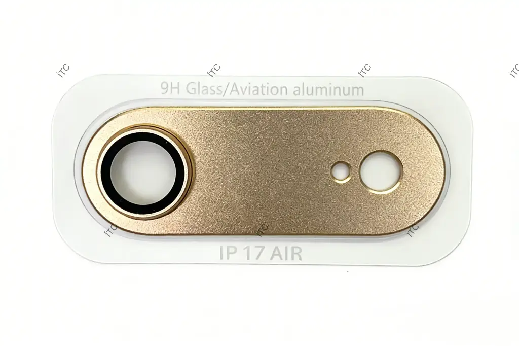 iPhone Air カメラレンズカバー ゴールド