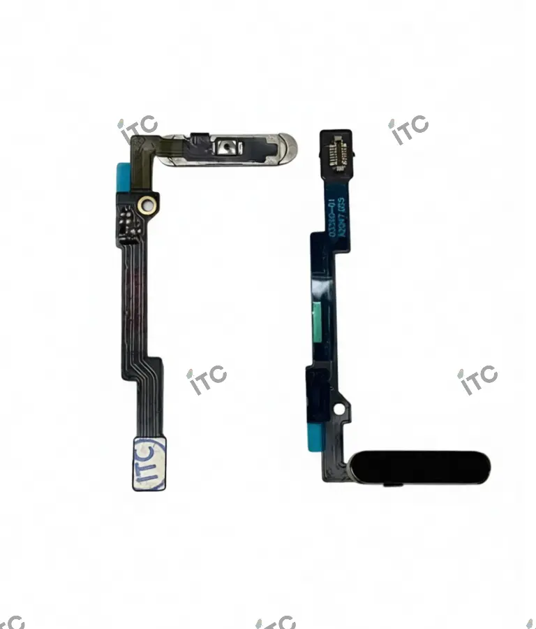 iPad mini6 電源&指紋ボタンフレックスケーブル 黒 （互換品）