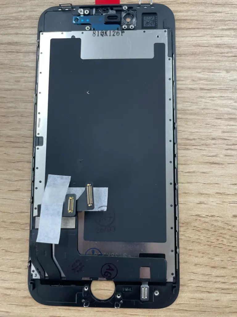 iPhone8G-SE2-SE3 黒　互換品 (液晶純正組み立て品)