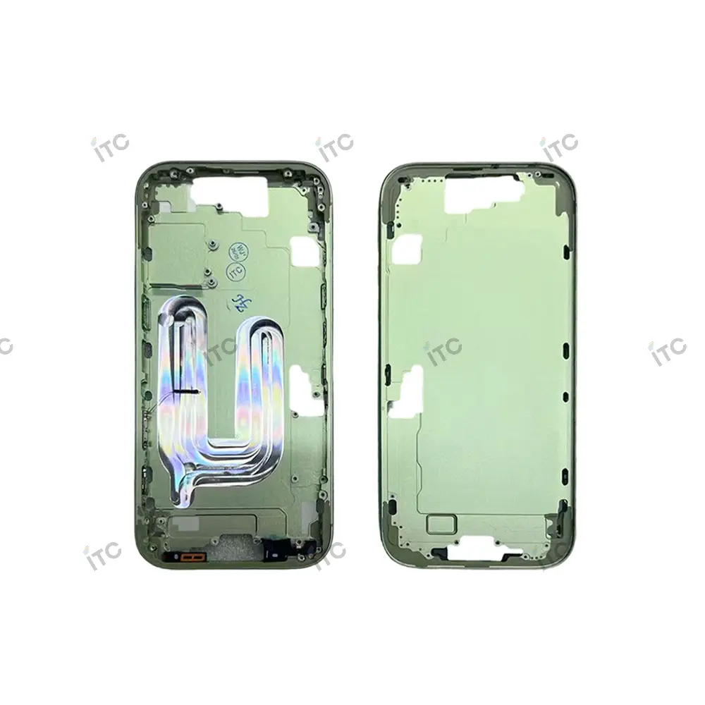iPhone 17 フレーム（サイドキー＆カメラコントロールボタン付き）互換品 グリーン