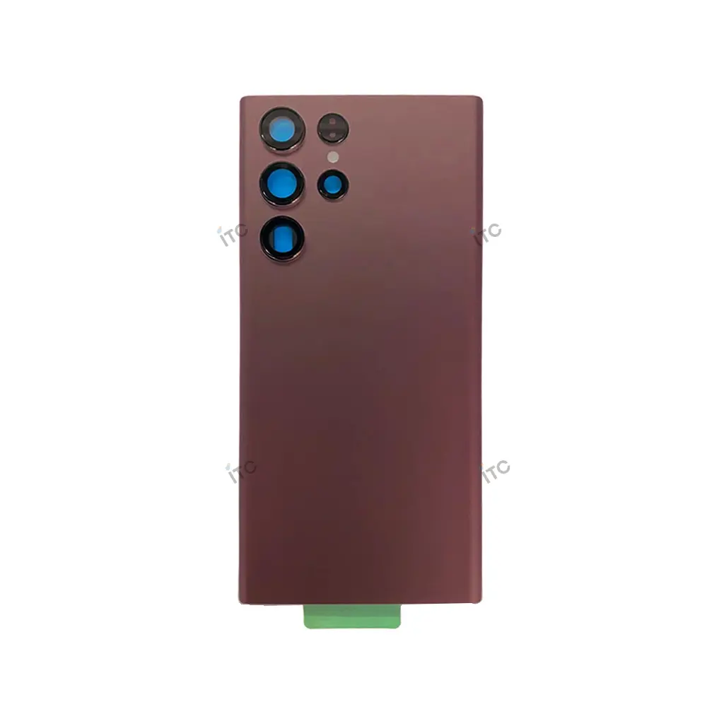 Galaxy S22 Ultra バックパネル レッド