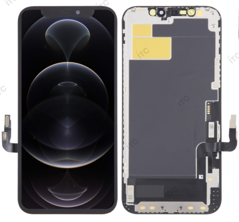 iPhone 12-12Pro 有機ELソフト (SoftOLED) 黒
